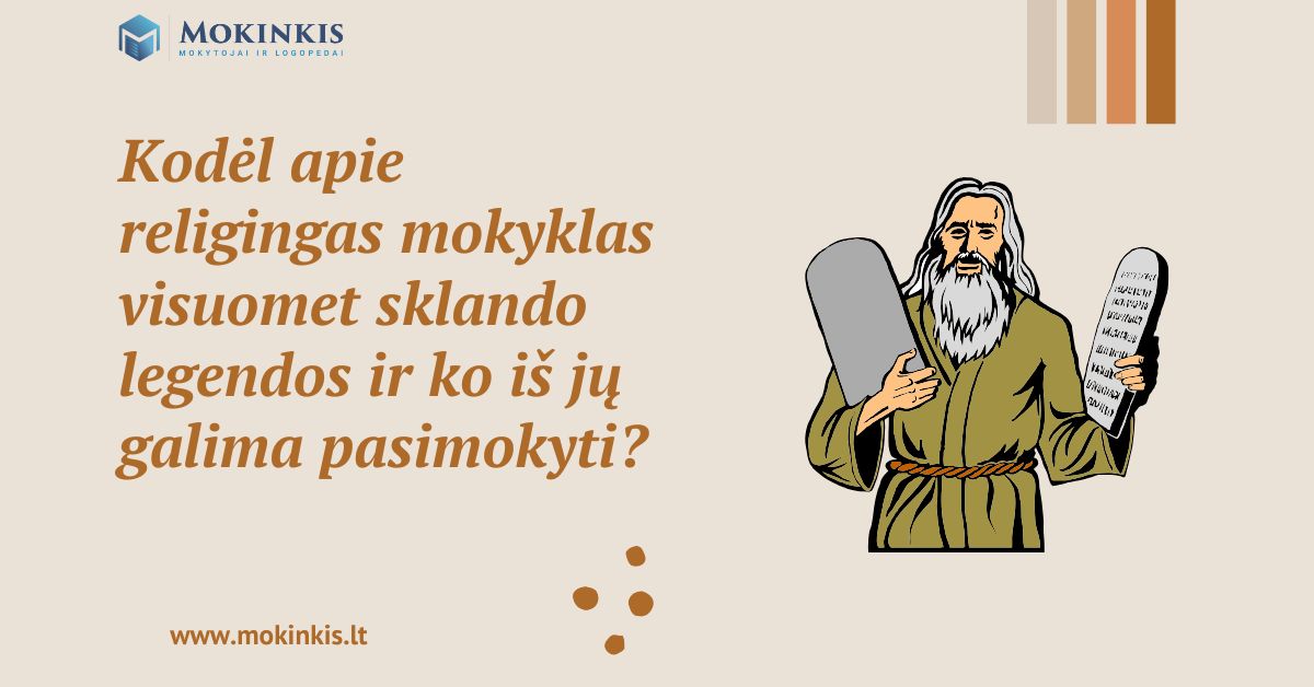 Kodėl apie religingas mokyklas visuomet sklando legendos ir ko iš jų galima pasimokyti?