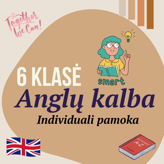 6 klasė Anglų kalba. Individuali pamoka.