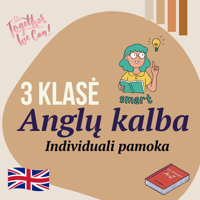 3 klasė Anglų kalba. Individuali pamoka