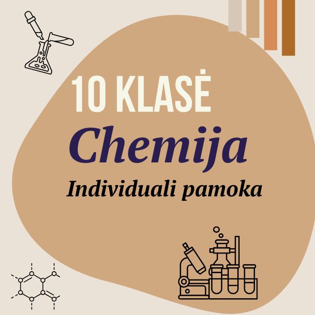 10 klasė Chemija. Individuali pamoka.