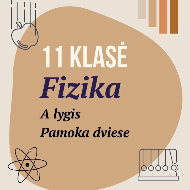 11 klasė Fizika A lygis. Pamoka dviese.