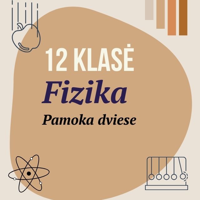 12 klasė Fizika. Pamoka dviese.