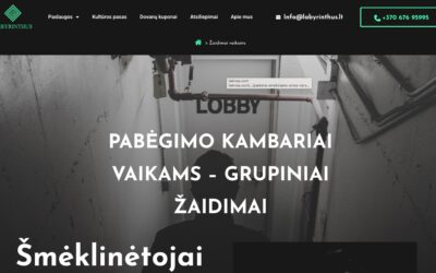 10, 11 klasių metų galo teambuildingas pabėgimo kambaryje Labyrinthus !