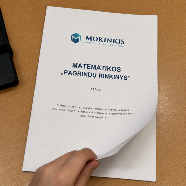 3 kl. Matematikos pagrindų rinkinys