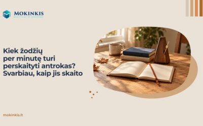 Kiek žodžių per minutę turi perskaityti antrokas? Svarbiau, kaip jis skaito